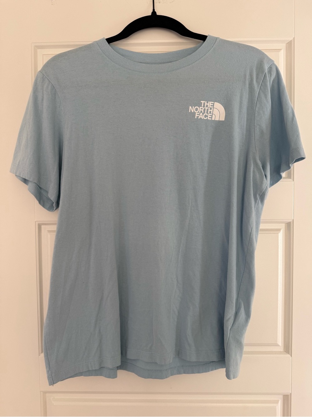 The North Face Women's Short-Sleeve Logo T-Shirt Light Blue